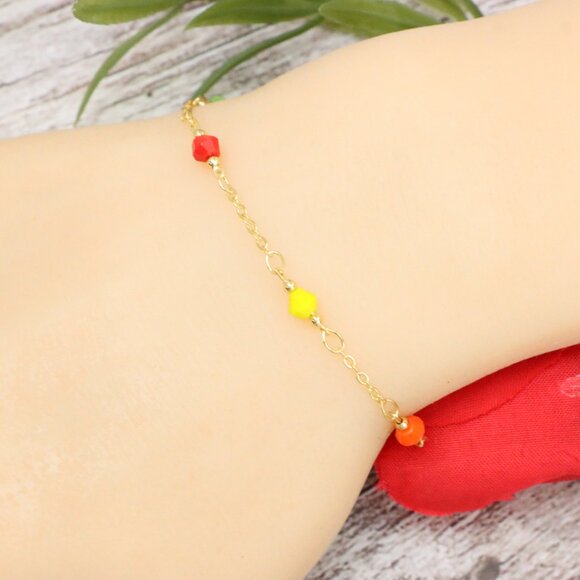 "Trendy Bracelet for Girls & Women – Cute, Adjustable & Gift-Ready | MLCRC1044 - Picture 2 of 10